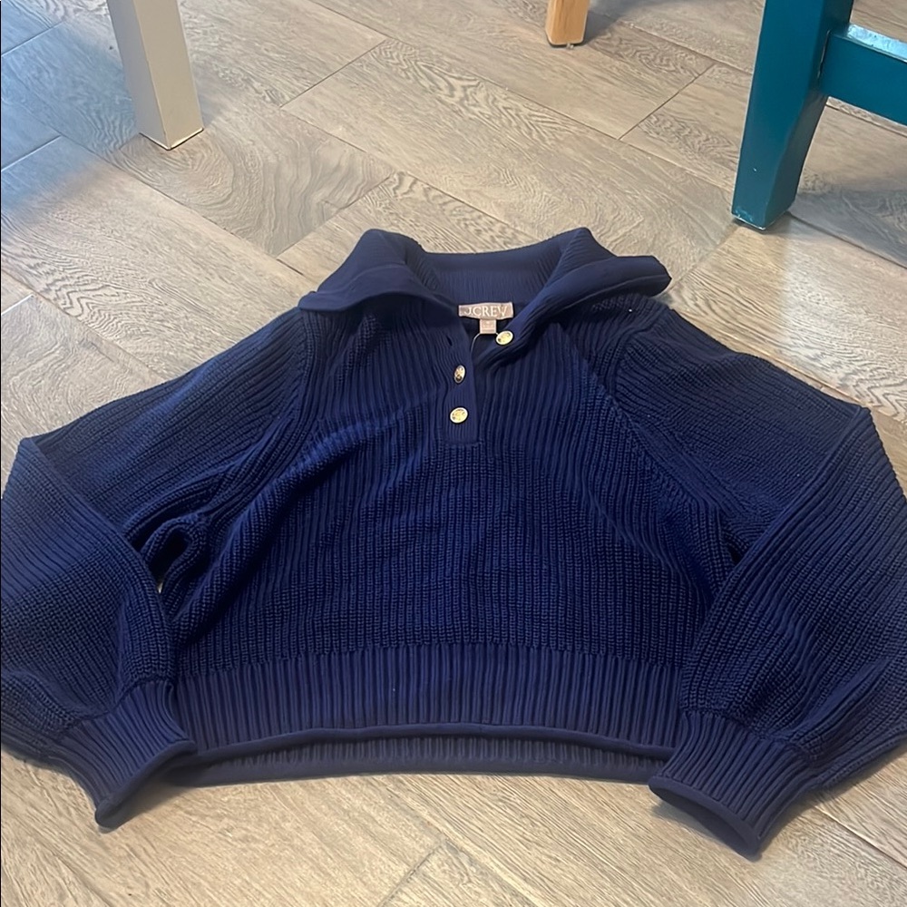 Navy Blue Sweater jcrew
